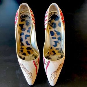 Roberto Cavalli Snake Pumps size 39